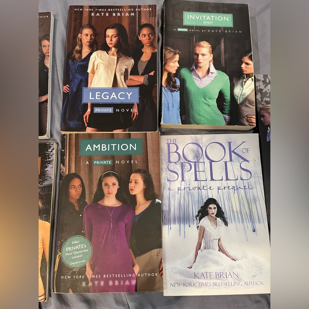 9 kate Brian books